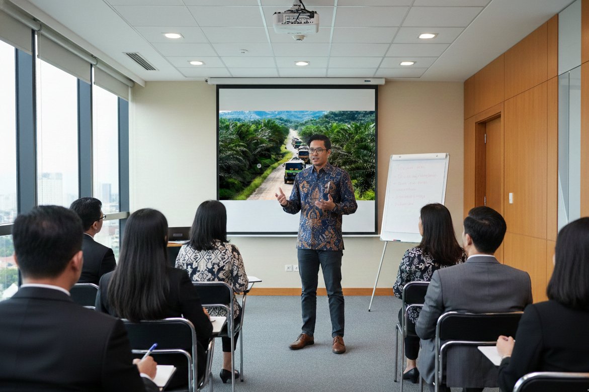 Layanan Fasilitasi Sertifikasi BNSP Bidang Pabrik dan Lingkungan di Sektor Sawit