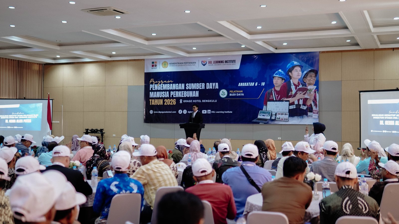 Kolaborasi BPDP, Ditjenbun dan DGL Learning Institute Tuntas Digelar,  Pelatihan SDM Perkebunan 2026 di Bengkulu Perkuat Kapasitas Pekebun